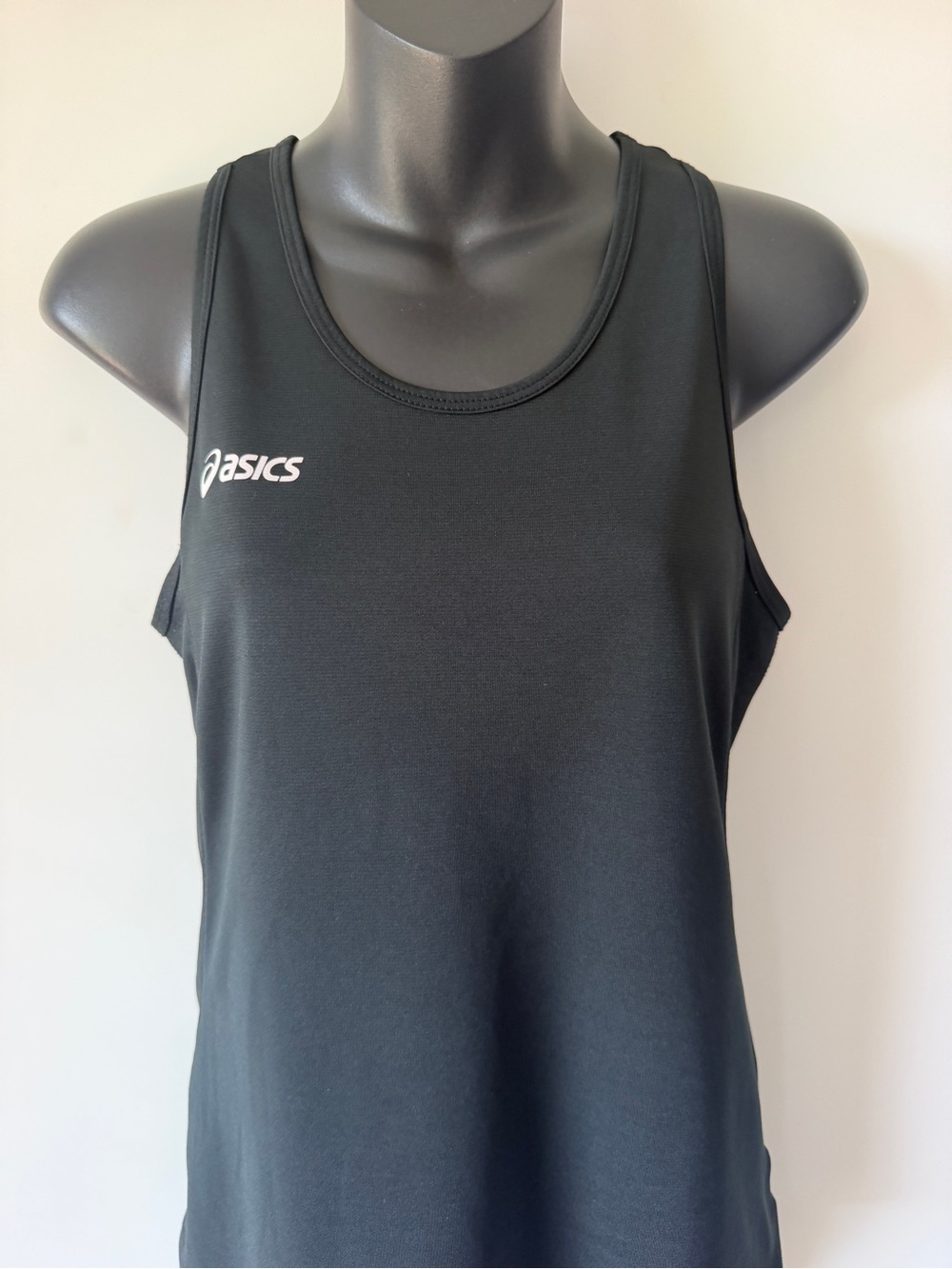 ASICS Black Performance Racerback Tank Top Womens Small Active Basic Work Out - Picture 2 of 9